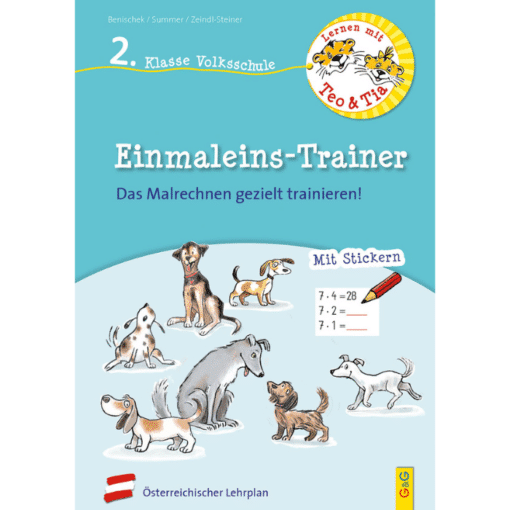 Einmaleins Trainer 2. VS (Lernen mit TEO & TIA)