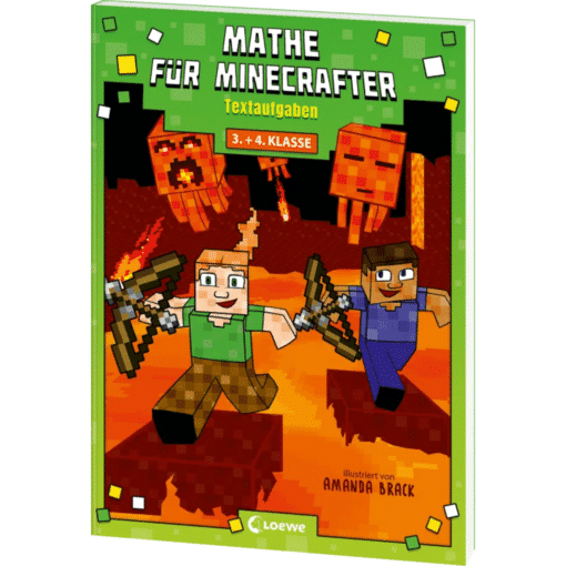 Mathe für Minecrafter - Textaufgaben 3. + 4. Klasse