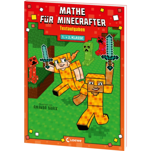 Mathe für Minecrafter - Textaufgaben 1. + 2. Klasse
