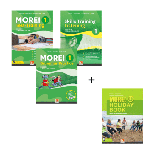 MORE! - SET (1. Klasse) + Holiday Book 1