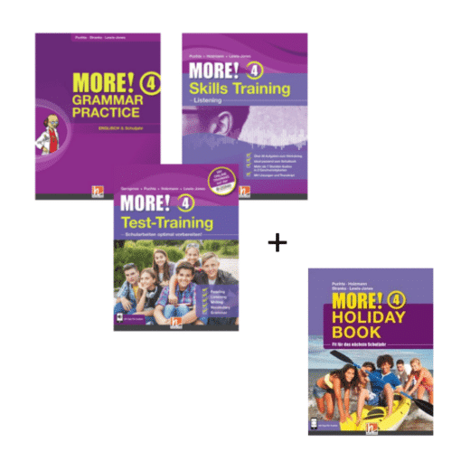 MORE! - SET (4. Klasse) + Holiday Book 4