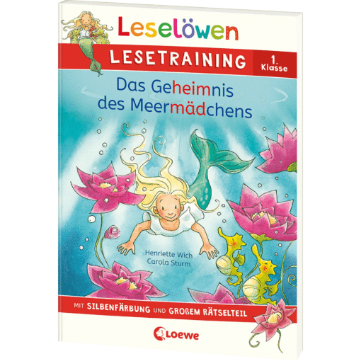 Leselöwen Lesetraining 1. Klasse - Das Geheimnis des Meermädchens