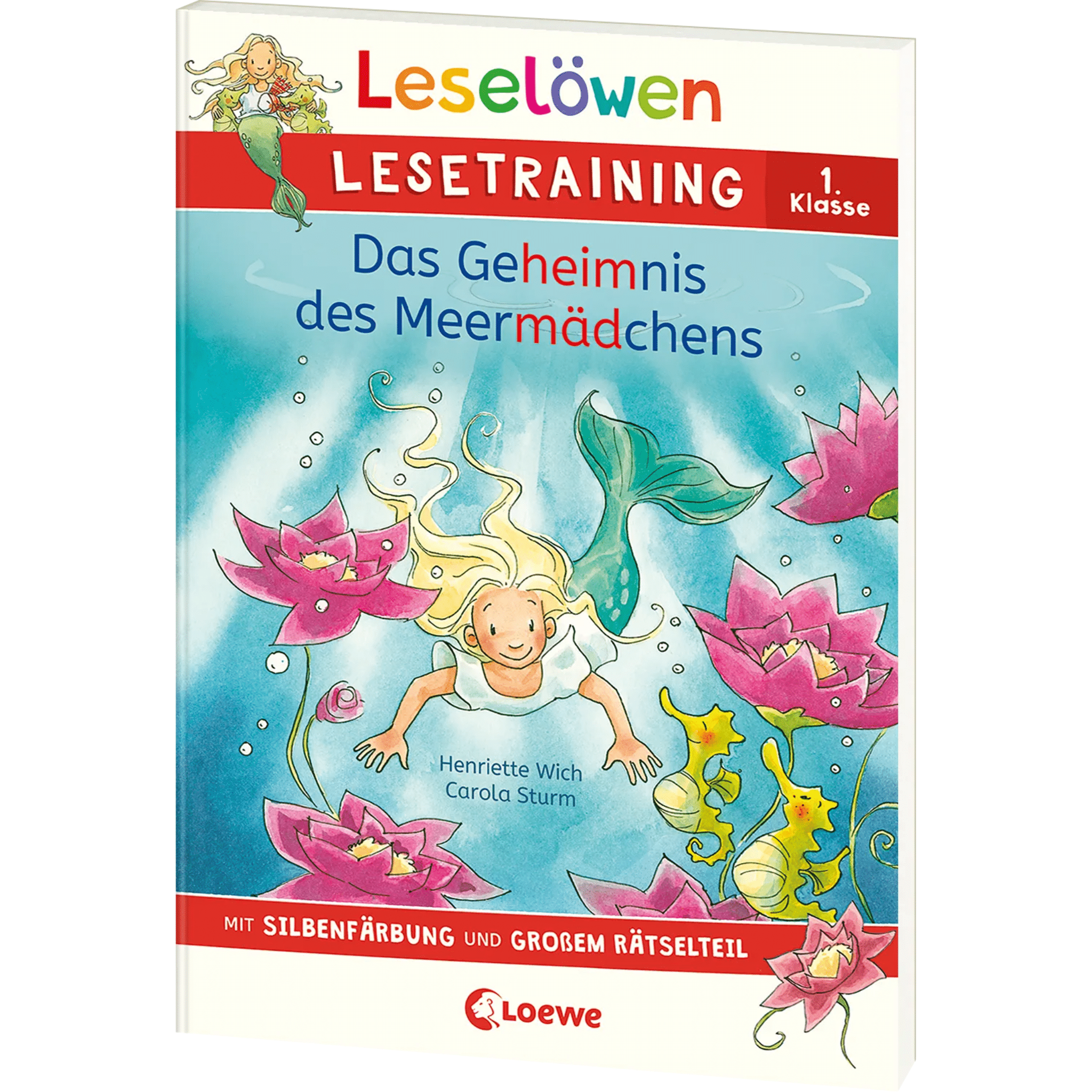 Leselöwen Lesetraining 1. Klasse - Das Geheimnis des Meermädchens