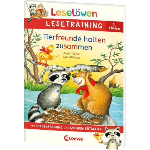 Leselöwen Lesetraining 1. Klasse - Tierfreunde halten zusammen