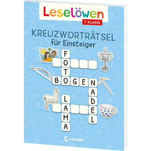 Leselöwen Kreuzworträtsel (Einsteiger - 1. Klasse)