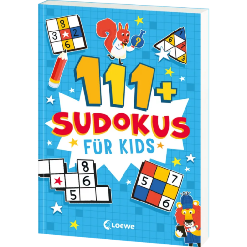 111+ Sudokus für Kids - ab 8 Jahren